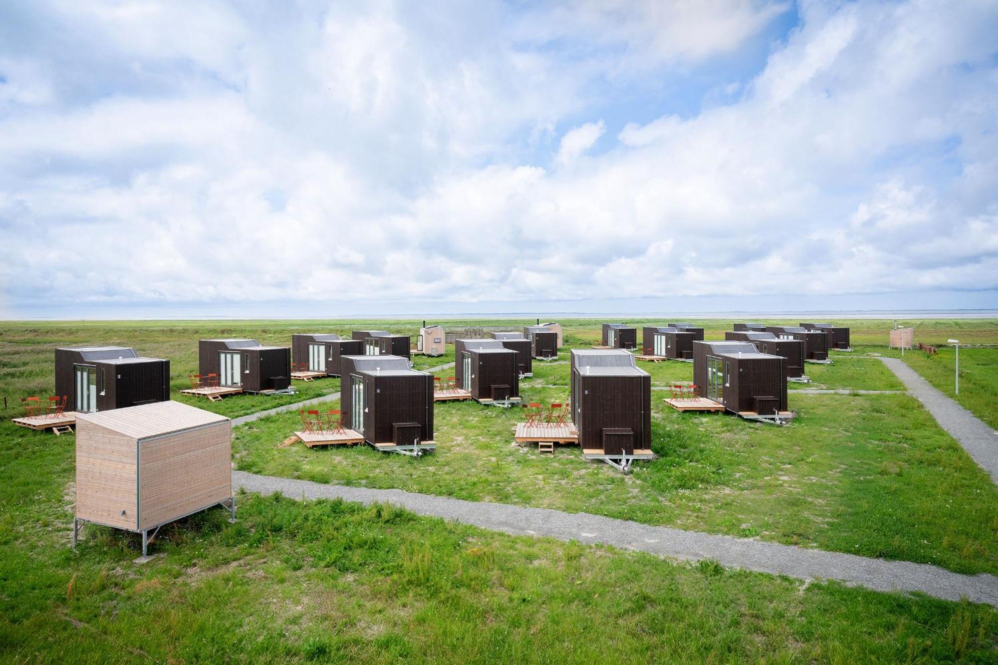 Tiny House Nature 15 Zur Meerseite - Green Tiny Village Harlesiel Carolinensiel Kültér fotó